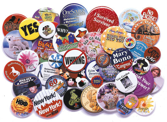 Joto Pearl Coating™ Sublimation Buttons 2.25" - Pack of 500 - Joto Imaging Supplies Canada